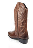 Woodland Cowboy Western Leather Long Calf Boots