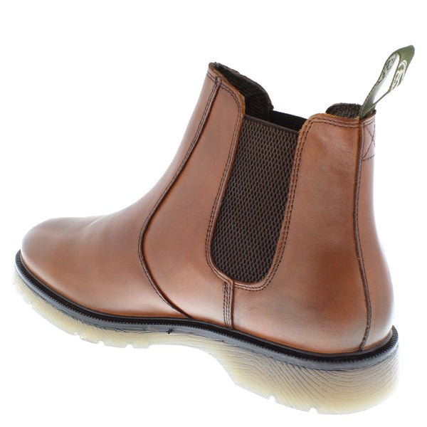 Frank James Naseby Men's Leather Pull On Chelsea Dealer Boots