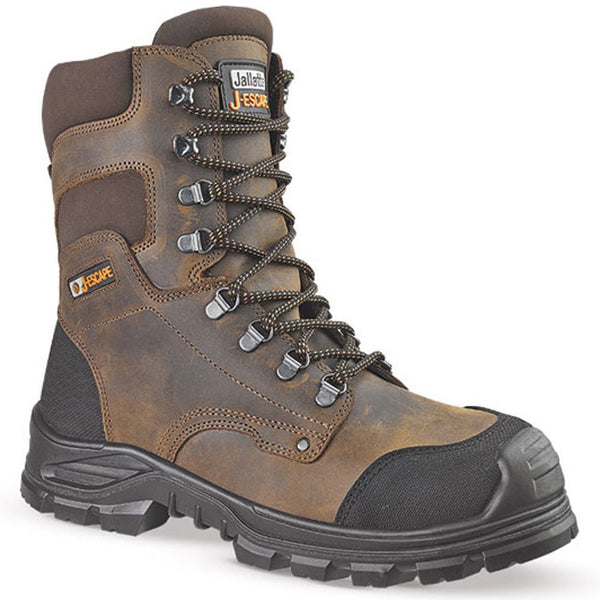 Jallatte Jalsequoia JJE42 Hi Leg Steel Toecap Lace Up Safety Boots