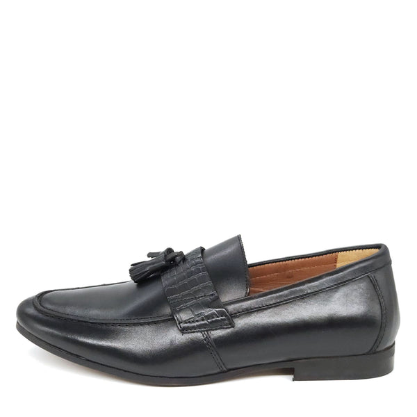 HX London Barking Tassel Leather Loafers