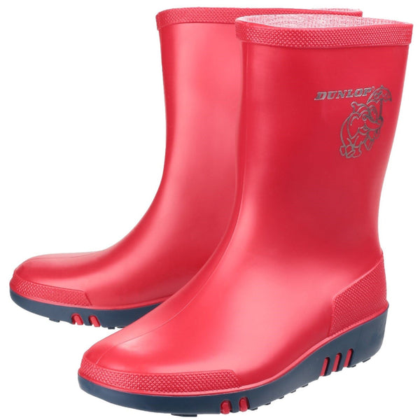 Dunlop Mini Elephant Wellington Junior Boots