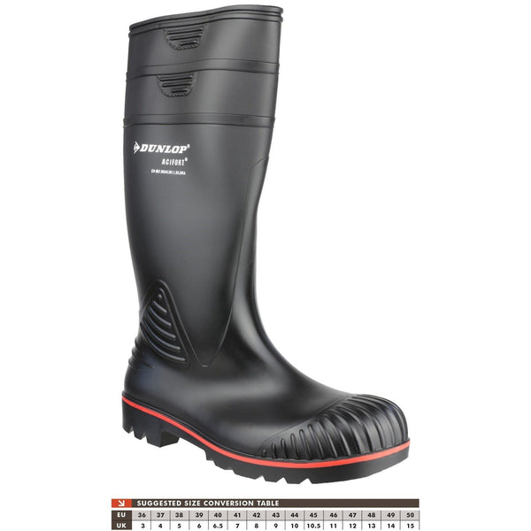 Dunlop Acifort  Heavy Duty Full Safety Wellington