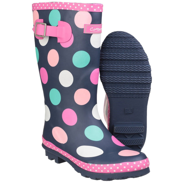 Cotswold Dotty Jnr Pull On Wellington Boots