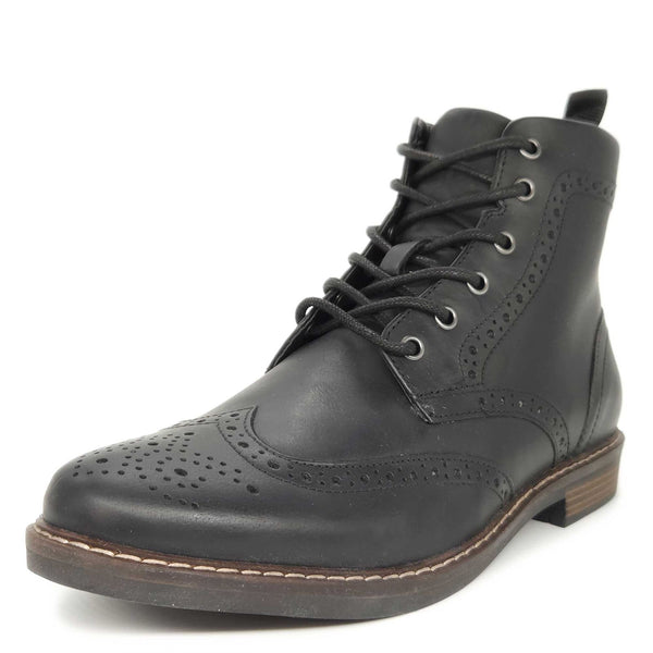 Red Tape Crick Dixon Men's Leather Lace Up Brogue Boots