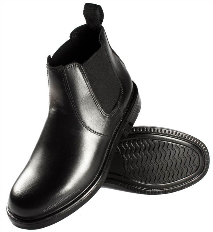 Oaktrak Kids' Walton Smooth Leather Chelsea Boots