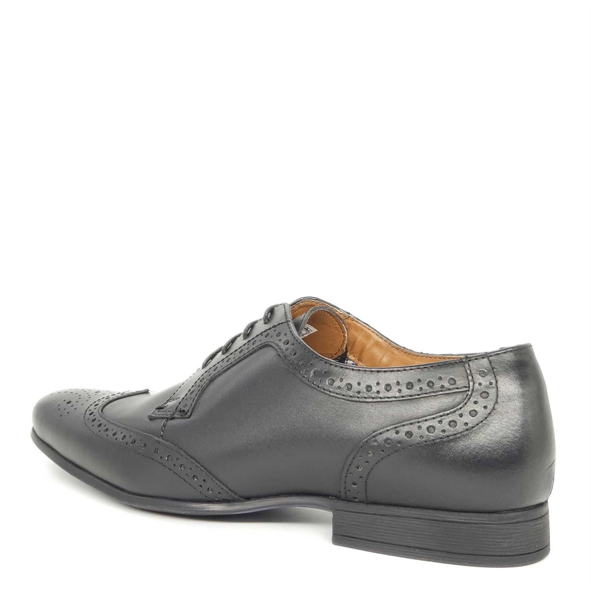 Red Tape Crick Leeson Men's Leather Wing Cap Lace Up Brogues