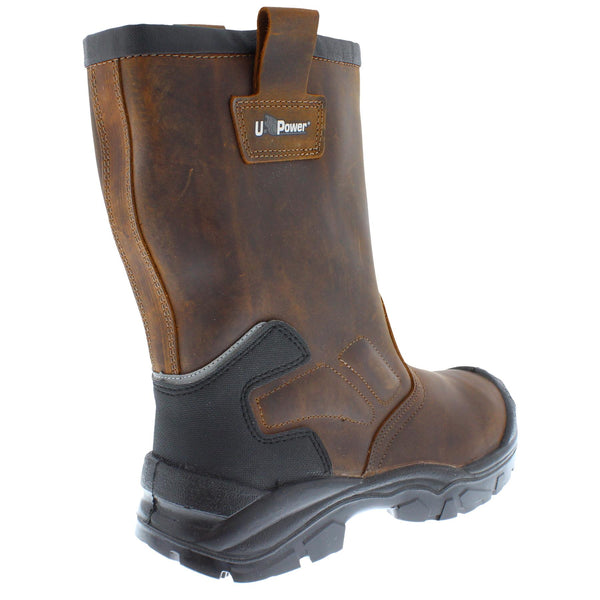 U-Power Alaska S3 Wing-Tex Metal Free Safety Toecap Rigger Boots