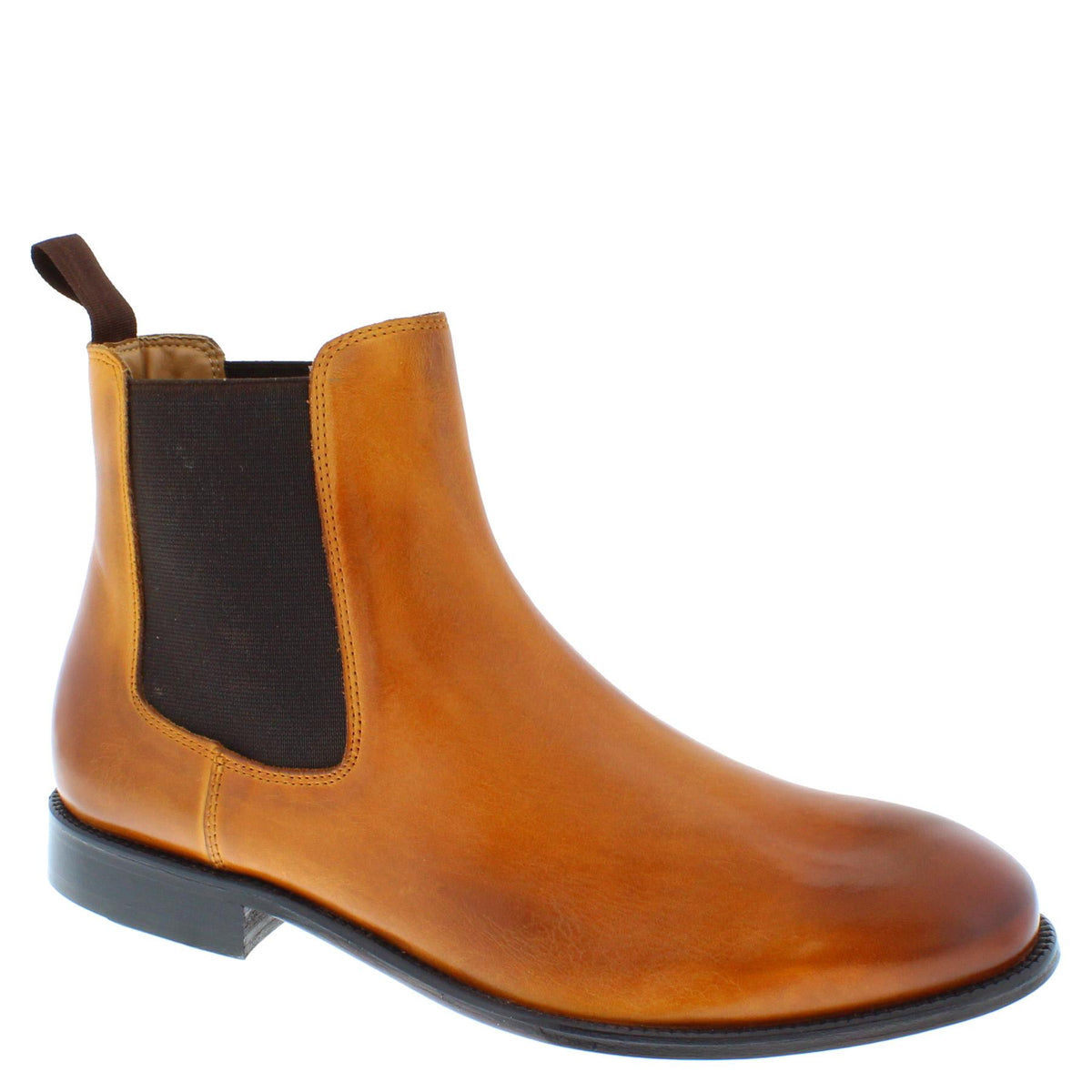 Frank James Windsor Men's Leather Sole Pull On Chelsea Boots