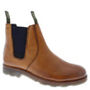 Frank James Brigstock Men's Leather Brogue Pull On Chelsea Dealer Boots