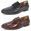 HX London Croydon Patent Leather Loafers