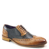 Frank James Redford Men's Leather Wingtip Formal Gatsby Brogue Shoes