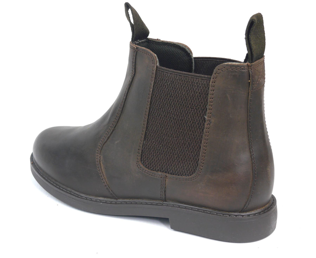 Frank James Chester Kids' Leather Chelsea Jodphur Boots