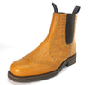 Charles Horrel England CH2001 Welted Brogue Chelsea Dealer Boots