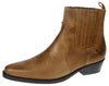 Wrangler Tex Mid Men's Leather Pull On Cowboy Chelsea Boots