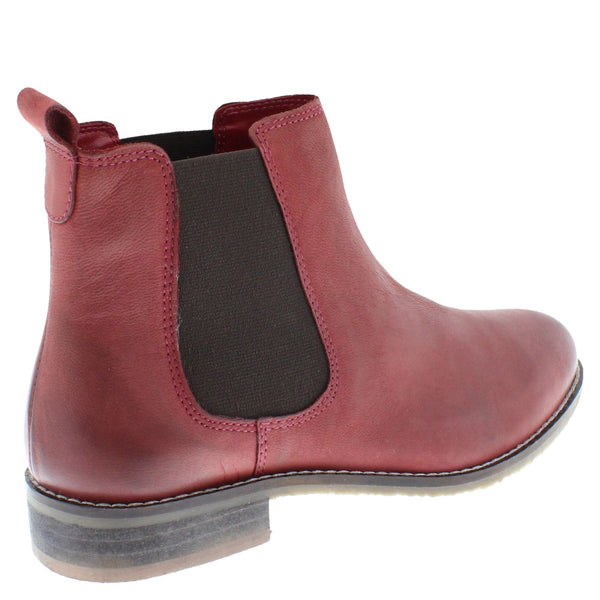 Frank James Aintree Women's Leather Nubuck Pull On Chelsea Boots