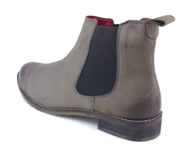 Frank James Aintree Women's Leather Nubuck Pull On Chelsea Boots