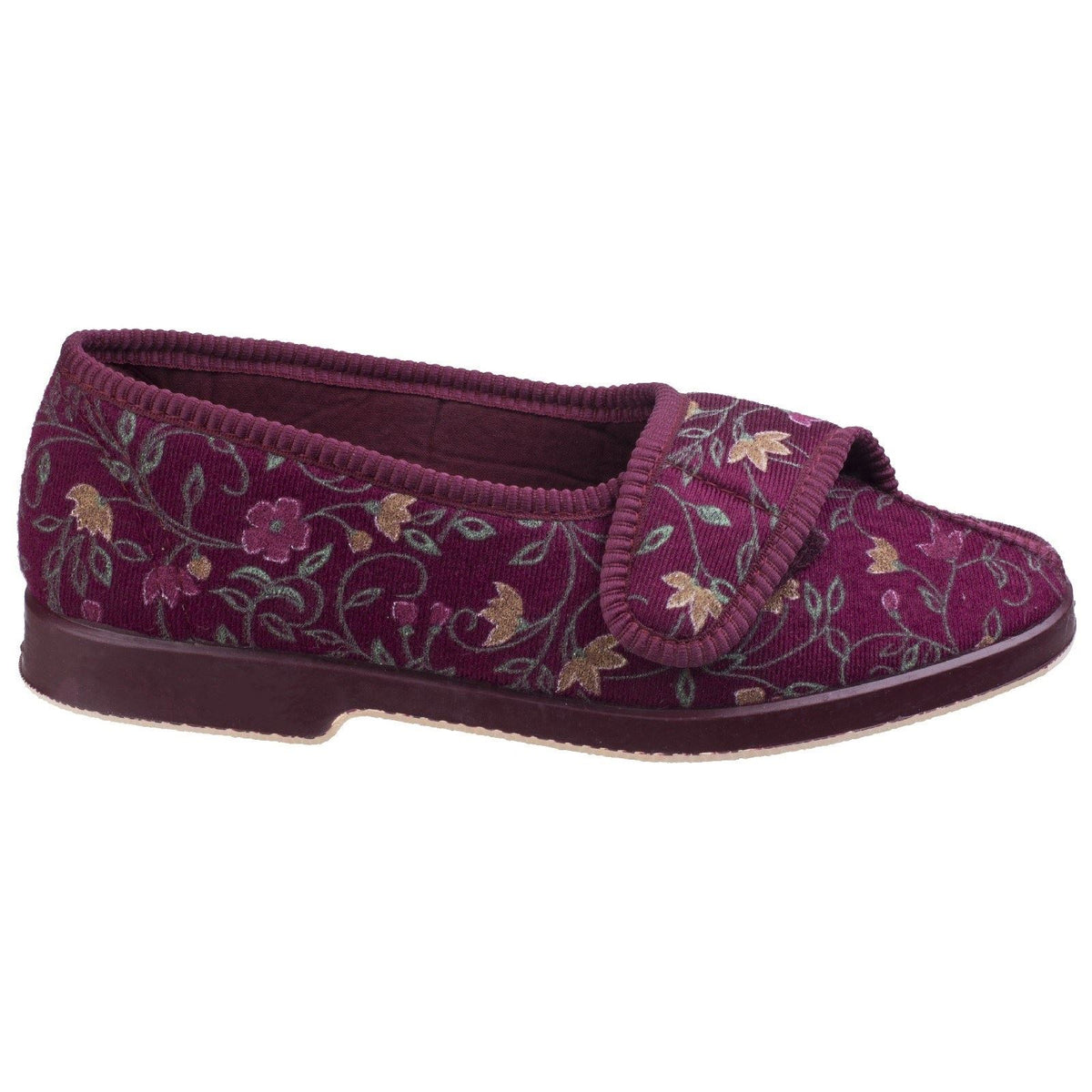 GBS Wilma Ladies Wide Fit Slippers