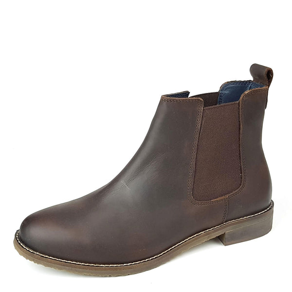 Frank James Aintree Women's Leather Pull On Chelsea Boots