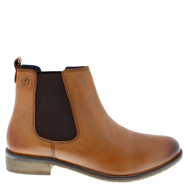 Frank James Aintree Women's Leather Pull On Chelsea Boots