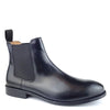 Frank James Windsor Men's Leather Sole Pull On Chelsea Boots