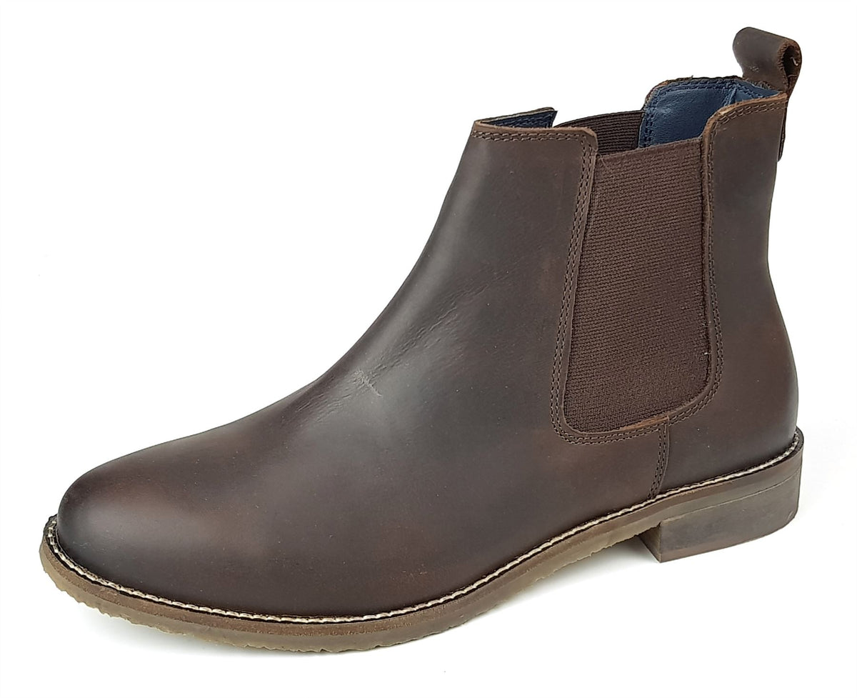 Frank James Aintree Women's Leather Pull On Chelsea Boots