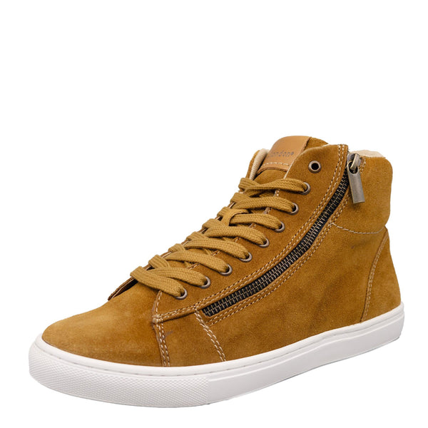 HX London Ilford Suede High Top Trainers