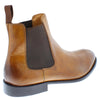 Frank James Windsor Men's Leather Sole Pull On Chelsea Boots