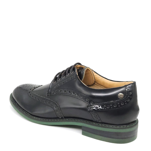 HX London Feltham Brogue Leather Shoes