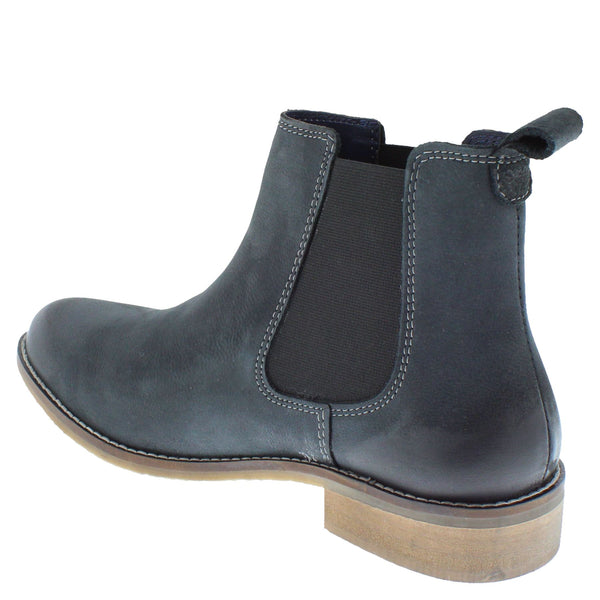 Frank James Aintree Women's Leather Nubuck Pull On Chelsea Boots