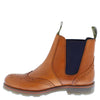 Frank James Boughton Men's Leather Pull On Chelsea Dealer Boots