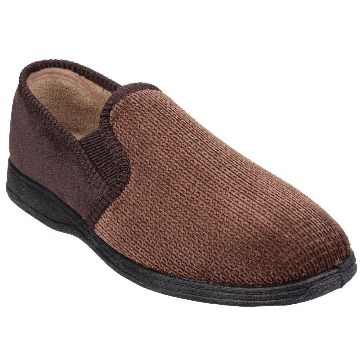 Fleet & Foster Tim Twin Gusset Slippers