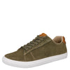 HX London Romford Suede Smart Lace Up Trainers