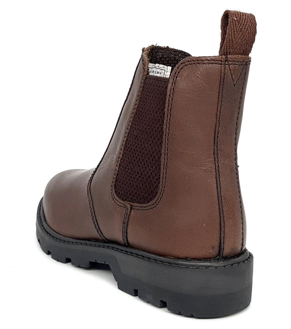 Oaktrak Kids' Rocksley Leather Chelsea Dealer Boots