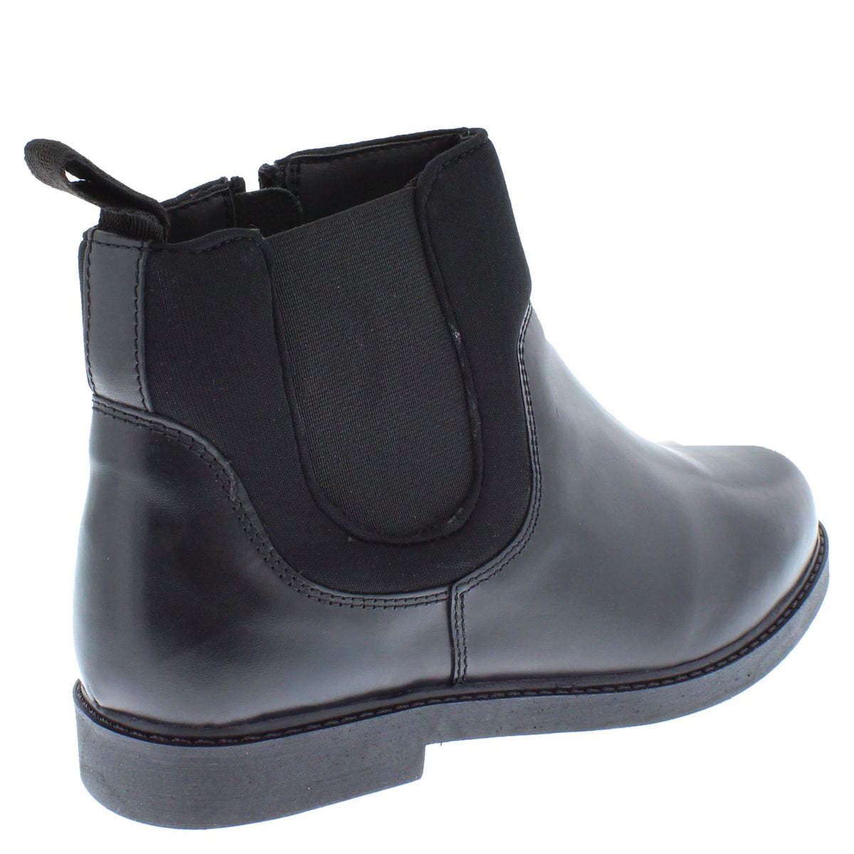 Frank James Epsom Kids' Leather Neoprene Zip Up Chelsea Boots