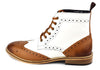 Frank James Kensington Men's Lace Brogue Leather Boots