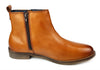 Frank James Newbury Women's Leather Zip Up Chelsea Boots