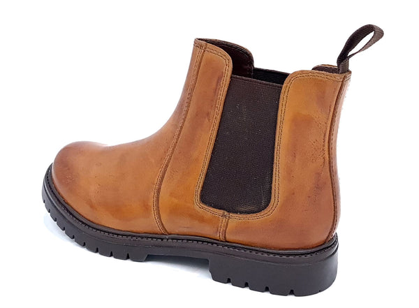 Frank James Rutland Kids' Leather Chelsea Dealer Boots