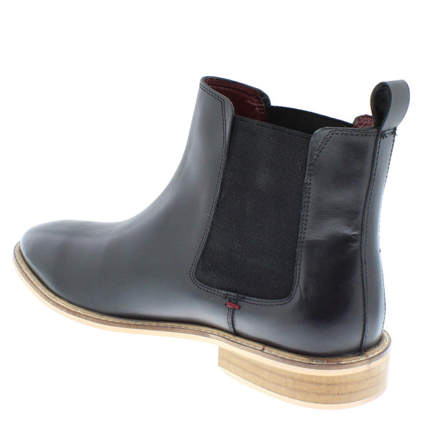 Frank James Bromley Men's Leather Pull On Ankle Chelsea Boots