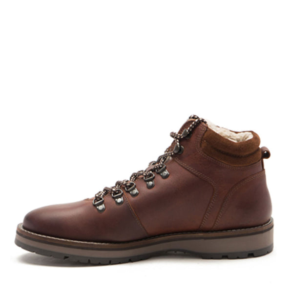 Red Tape Crick Dekker Men's Leather Lace Up Hiker Boots