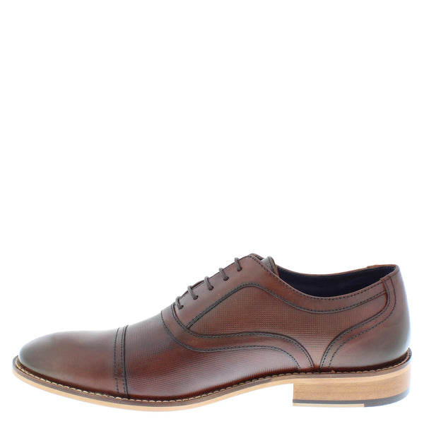 Herbert Frank Holborn Men's Leather Oxford Cap Shoes