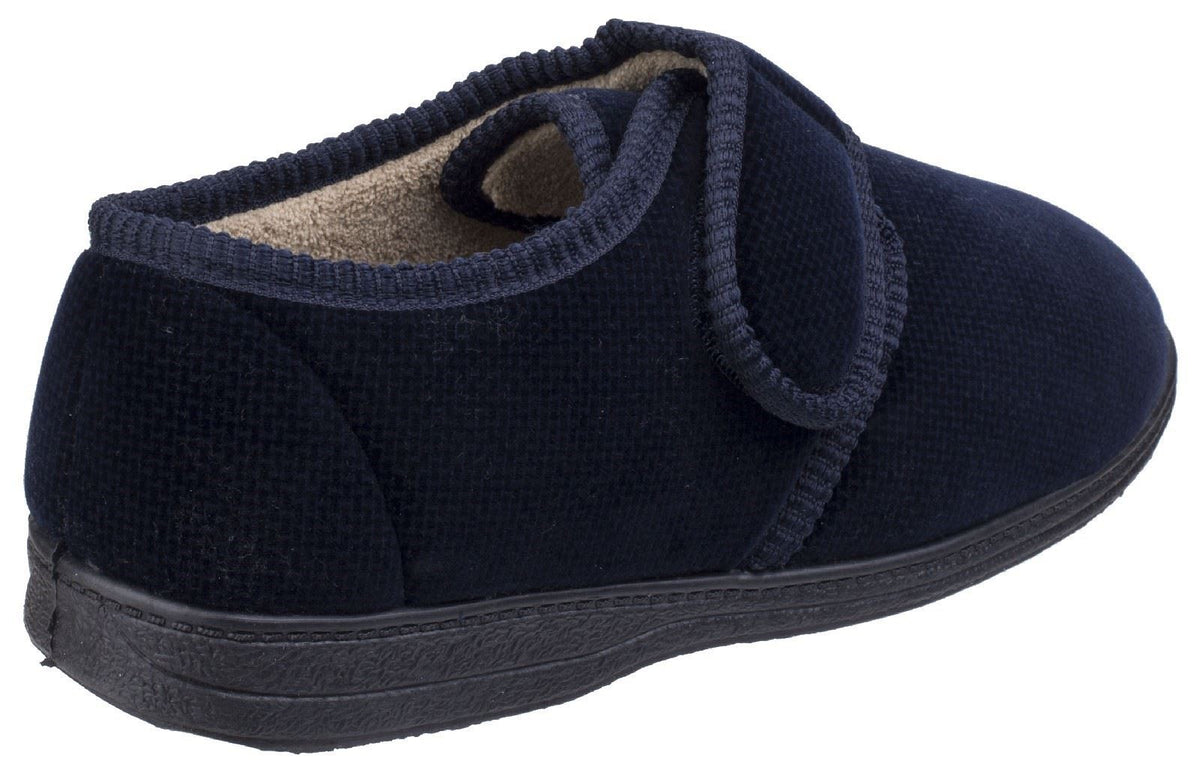 Fleet & Foster Sam Touch Fastening Slippers