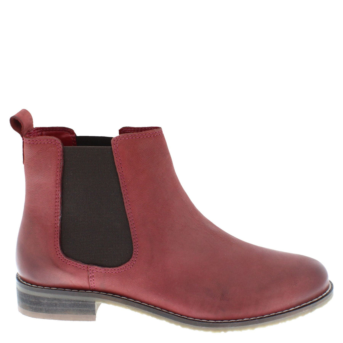 Frank James Aintree Women's Leather Nubuck Pull On Chelsea Boots