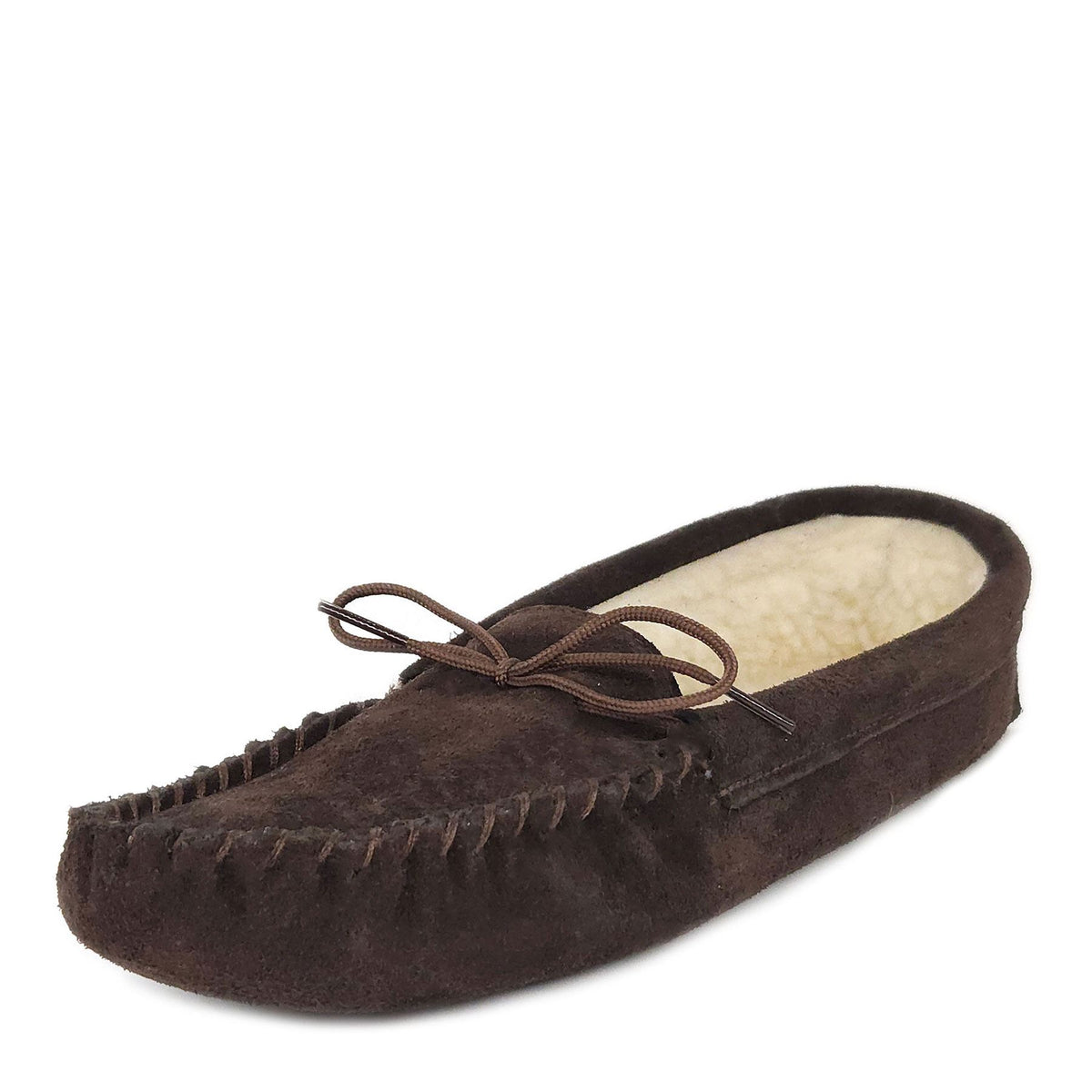 Coopers Men's Fleece Lined Softsole Moccasin Slippers Made In England