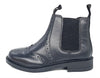 Frank James Peckham Men's & Kids Leather Brogue Chelsea Boots