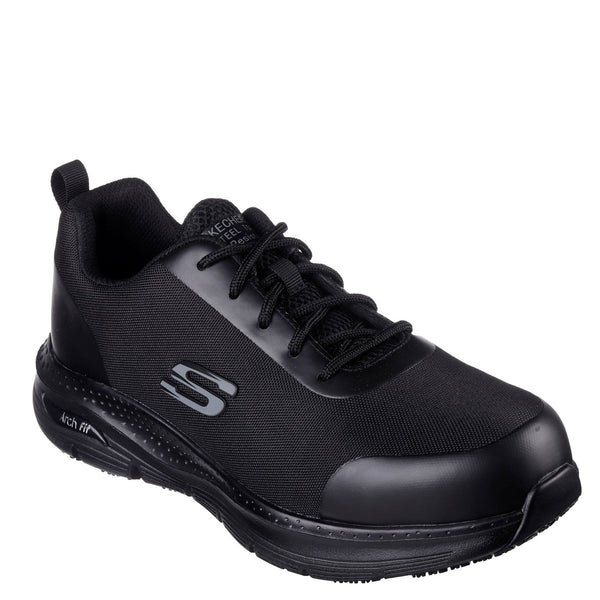 Skechers Work Arch Fit Slip Resistant Ringstap Safety Trainers