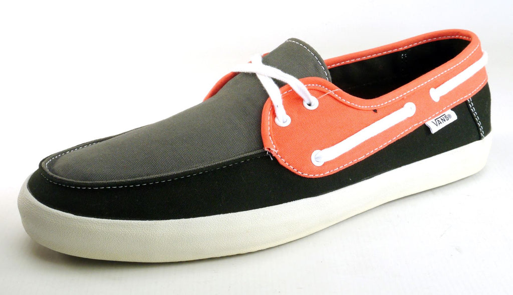 Vans Authentic Chauffeur Men's Lace Up Canvas Boat Shoes