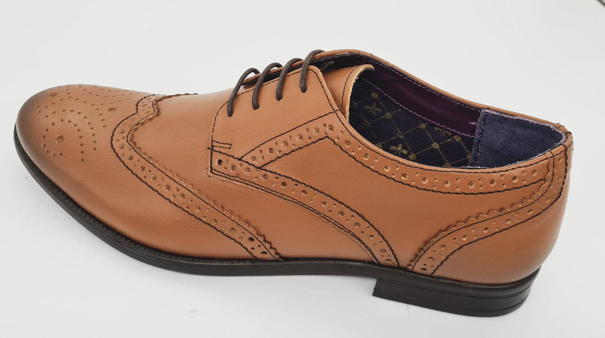 Frank James Richmond Men's Leather Brogue Shoes