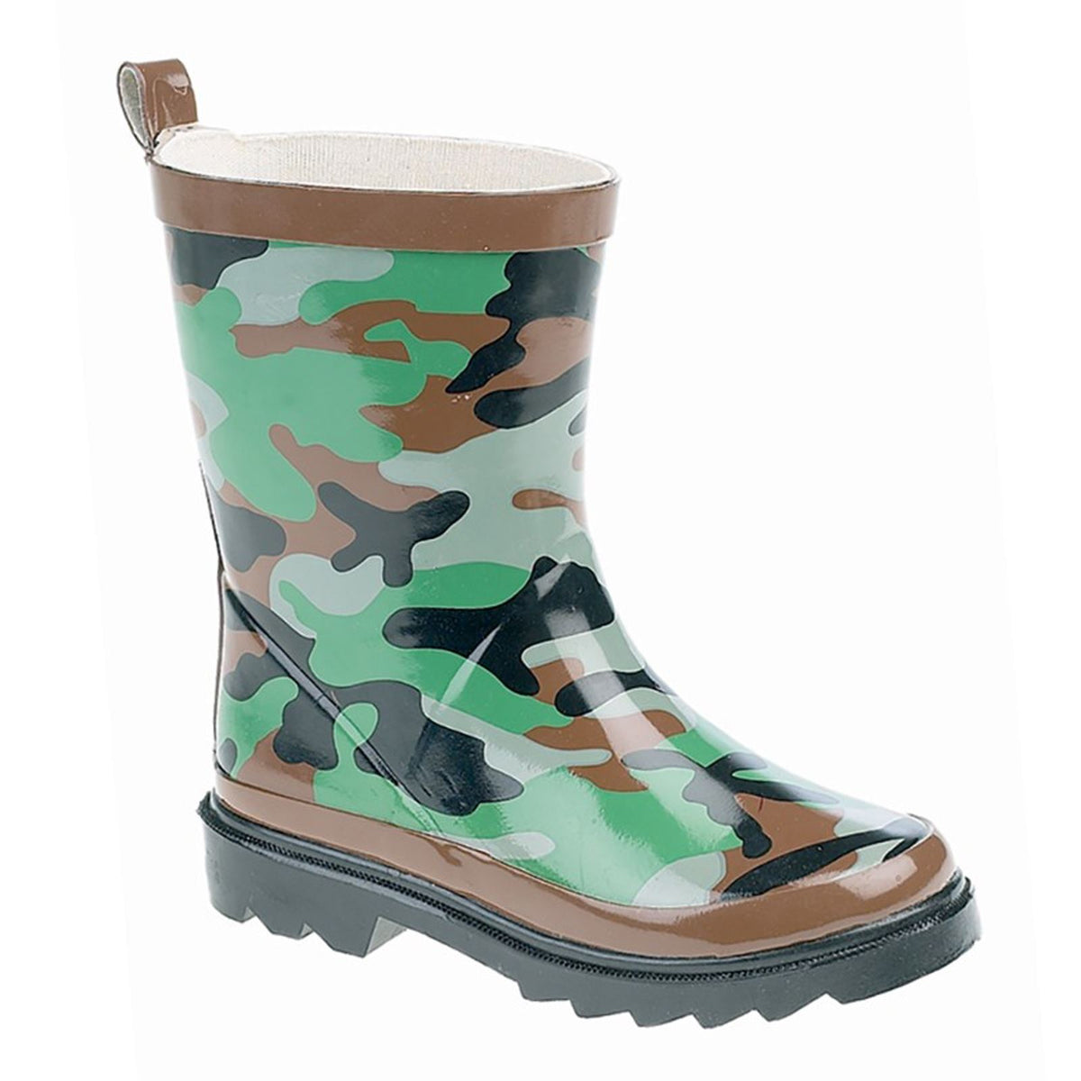 Stormwells W 208 Camouflage Print Kids Wellingtons