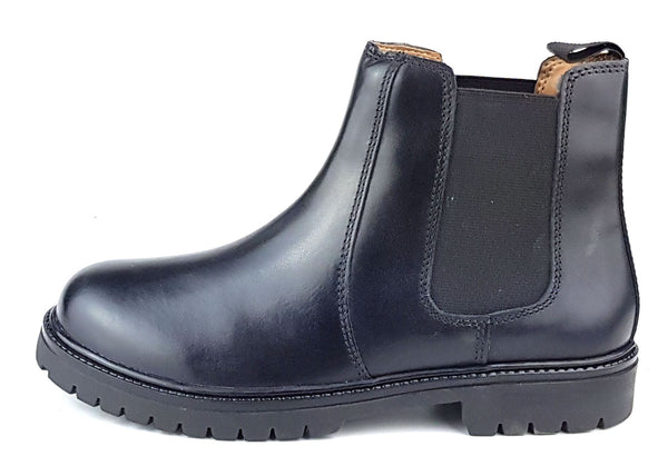 Frank James Rutland Kids' Leather Chelsea Dealer Boots