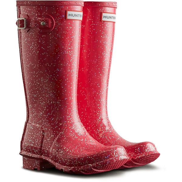 Hunter Big Kids' Giant Glitter Wellington Boots